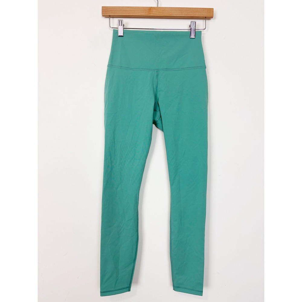 Everlane‎ Women's Perform Ankle Legging Sz XS Soft Green Yoga Pilates Athleisure